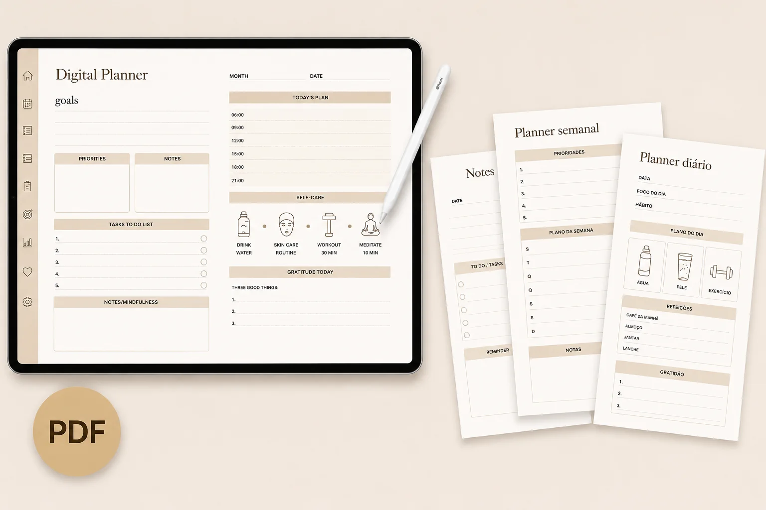 Planner editável